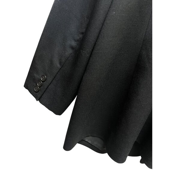 Pendleton Vintage 90's Black Wool Classic Tailored Blazer - Picture 7 of 7